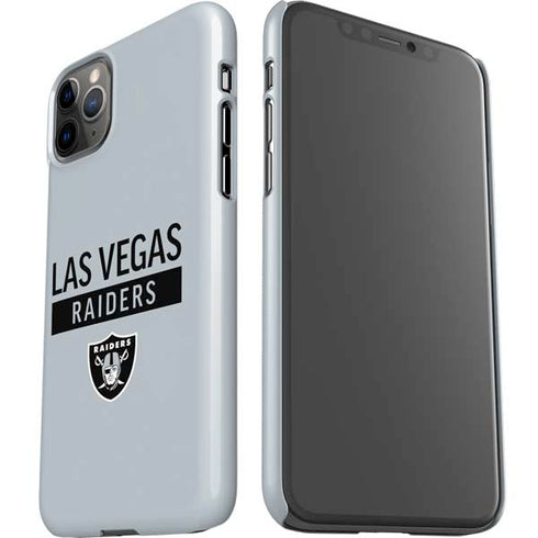 NFL Las Vegas Raiders Silver Performance Series iPhone 11 Pro Max Lite Case