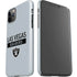 NFL Las Vegas Raiders Silver Performance Series iPhone 11 Pro Max Lite Case