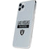 NFL Las Vegas Raiders Silver Performance Series iPhone 11 Pro Max Skin