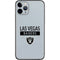 NFL Las Vegas Raiders Silver Performance Series iPhone 11 Pro Skin