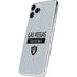 NFL Las Vegas Raiders Silver Performance Series iPhone 11 Pro Skin