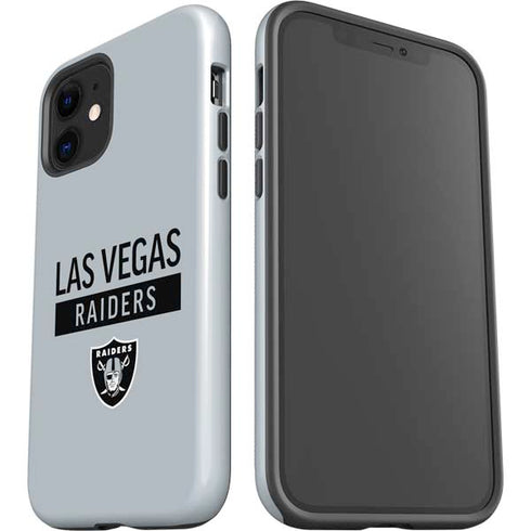 NFL Las Vegas Raiders Silver Performance Series iPhone 12 Impact Case
