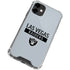 NFL Las Vegas Raiders Silver Performance Series iPhone 12 Mini Clear Case