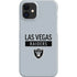 NFL Las Vegas Raiders Silver Performance Series iPhone 12 Mini Lite Case