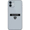 NFL Las Vegas Raiders Silver Performance Series iPhone 12 Mini Skin