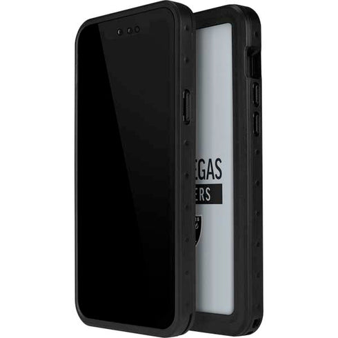 NFL Las Vegas Raiders Silver Performance Series iPhone 12 Mini Waterproof Case