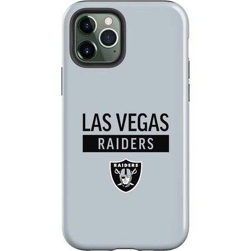 NFL Las Vegas Raiders Silver Performance Series iPhone 12 Pro Impact Case