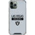 NFL Las Vegas Raiders Silver Performance Series iPhone 12 Pro Max Clear Case