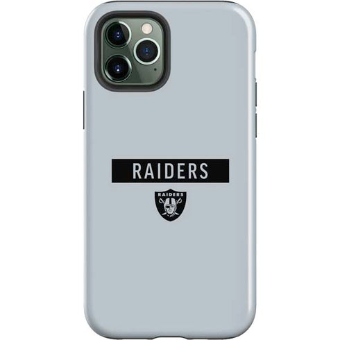 NFL Las Vegas Raiders Silver Performance Series iPhone 12 Pro Max Impact Case