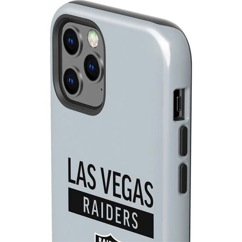 NFL Las Vegas Raiders Silver Performance Series iPhone 12 Pro Max Impact Case