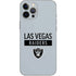 NFL Las Vegas Raiders Silver Performance Series iPhone 12 Pro Max Skin