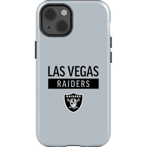 NFL Las Vegas Raiders Silver Performance Series iPhone 13 Impact Case