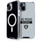 NFL Las Vegas Raiders Silver Performance Series iPhone 13 MagSafe Case