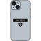 NFL Las Vegas Raiders Silver Performance Series iPhone 13 Mini Skin