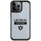 NFL Las Vegas Raiders Silver Performance Series iPhone 13 Pro Cargo Case