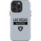 NFL Las Vegas Raiders Silver Performance Series iPhone 13 Pro Impact Case
