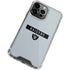 NFL Las Vegas Raiders Silver Performance Series iPhone 13 Pro Max Clear Case