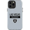 NFL Las Vegas Raiders Silver Performance Series iPhone 13 Pro Max Impact Case