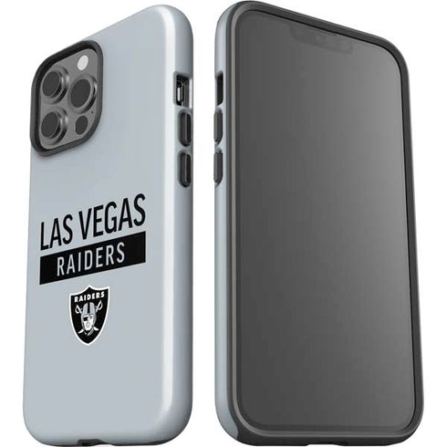 NFL Las Vegas Raiders Silver Performance Series iPhone 13 Pro Max Impact Case