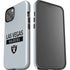 NFL Las Vegas Raiders Silver Performance Series iPhone 15 Plus Impact Case