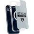NFL Las Vegas Raiders Silver Performance Series iPhone 14 Plus MagSafe Case