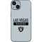 NFL Las Vegas Raiders Silver Performance Series iPhone 15 Plus Skin