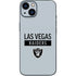 NFL Las Vegas Raiders Silver Performance Series iPhone 15 Plus Skin