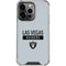 NFL Las Vegas Raiders Silver Performance Series iPhone 15 Pro Clear Case