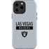 NFL Las Vegas Raiders Silver Performance Series iPhone 15 Pro Max Impact Case