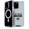 NFL Las Vegas Raiders Silver Performance Series iPhone 15 Pro Max MagSafe Case