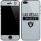 NFL Las Vegas Raiders Silver Performance Series iPhone 5/5s/5SE Skin