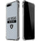 NFL Las Vegas Raiders Silver Performance Series iPhone 7/8 Plus Clear Case