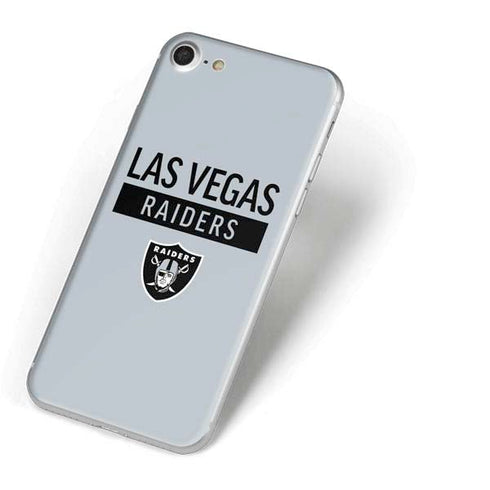 NFL Las Vegas Raiders Silver Performance Series iPhone 7 Skin