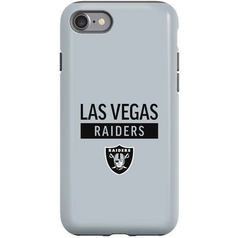 NFL Las Vegas Raiders Silver Performance Series iPhone SE (2nd & 3rd Gen) Pro Case