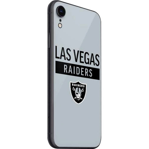 NFL Las Vegas Raiders Silver Performance Series iPhone SE (2nd & 3rd Gen) Skin