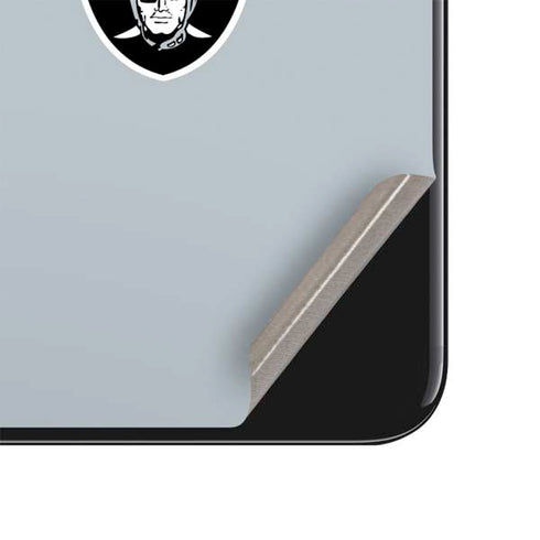 NFL Las Vegas Raiders Silver Performance Series iPhone SE (2nd & 3rd Gen) Skin