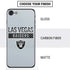NFL Las Vegas Raiders Silver Performance Series iPhone SE (2nd & 3rd Gen) Skin