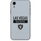 NFL Las Vegas Raiders Silver Performance Series iPhone XR Skin