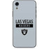 NFL Las Vegas Raiders Silver Performance Series iPhone XR Skin