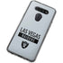 NFL Las Vegas Raiders Silver Performance Series LG K51/Q51 Clear Case