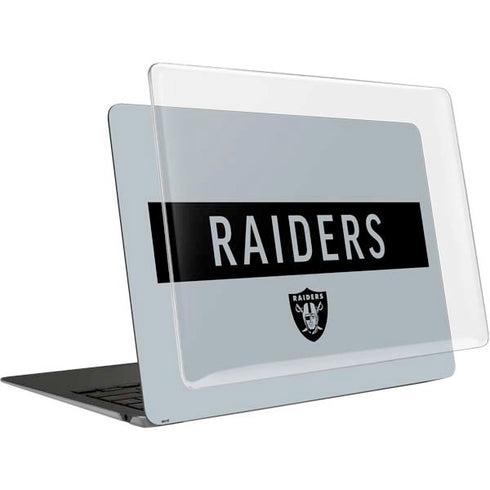 NFL Las Vegas Raiders Silver Performance Series MacBook Air 13in M1 (2021) Case plus Skin