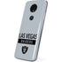 NFL Las Vegas Raiders Silver Performance Series Moto E5 Plus Skin