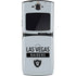 NFL Las Vegas Raiders Silver Performance Series Motorola RAZR Skin