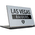 NFL Las Vegas Raiders Silver Performance Series MSI GS65 Stealth Laptop Skin