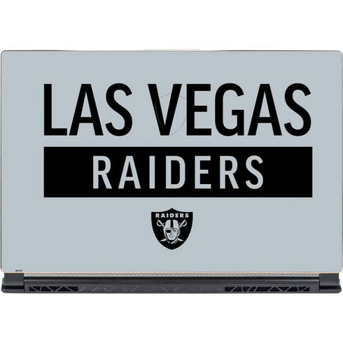 NFL Las Vegas Raiders Silver Performance Series MSI GS65 Stealth Laptop Skin