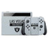 NFL Las Vegas Raiders Silver Performance Series Nintendo Switch OLED (2021) Skin