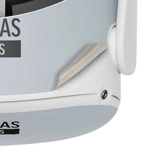 NFL Las Vegas Raiders Silver Performance Series Oculus Quest 2 Skin