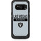 NFL Las Vegas Raiders Silver Performance Series Otterbox Commuter Galaxy Skin