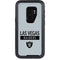 NFL Las Vegas Raiders Silver Performance Series Otterbox Defender Galaxy Skin