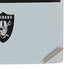 NFL Las Vegas Raiders Silver Performance Series PS5 Console Skin